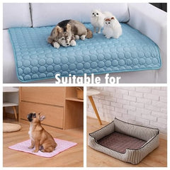 🐶50% discount 🐱Summer pet cooling mat with non-toxic self-cooling gel