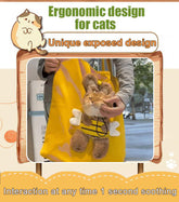 🔥Hot Sale 50% OFF🔥Cute Dew Head Shape Cat Bag - Pets Carrier Bag