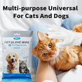 🎁Last Day Promotion 50% OFF🔥Pet Bathing Wipes for Dogs & Cats, Cleaning & Deodorizing Grooming Gloves