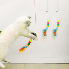 Adjustable Hanging Cat Interactive Toy