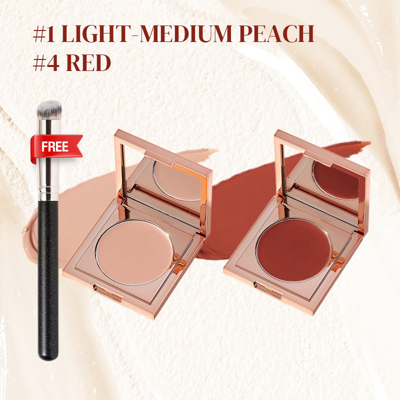 💜BUY 1 GET 1 FREE + High-Quality Brush TODAY!! 💜Colored Clay Undereye Corrector