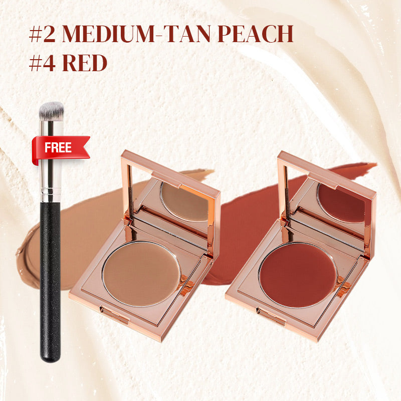 💜BUY 1 GET 1 FREE + High-Quality Brush TODAY!! 💜Colored Clay Undereye Corrector