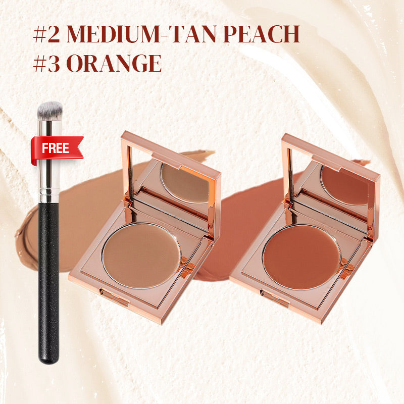 💜BUY 1 GET 1 FREE + High-Quality Brush TODAY!! 💜Colored Clay Undereye Corrector