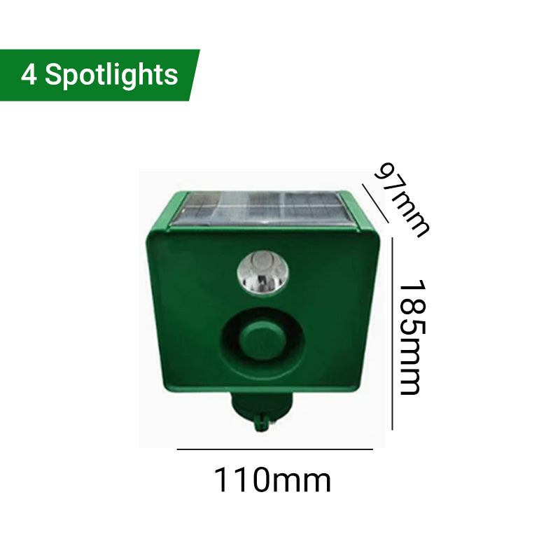 🔥2025 HOT SALE🔥Beast Repellent Solar Warning Lights with Loud Volume