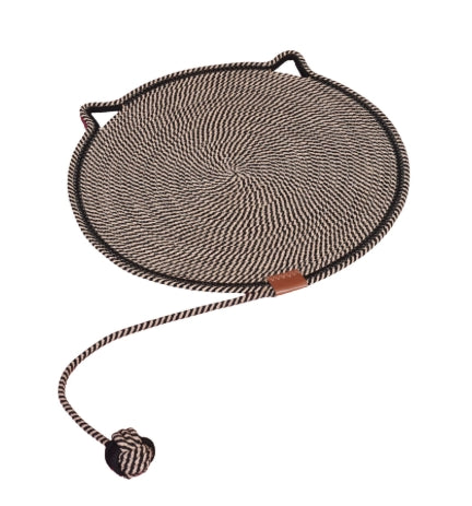 🎉Best Gifts for Bags 🎉 Cotton Rope Cat Scratching Mat with Ball Toy