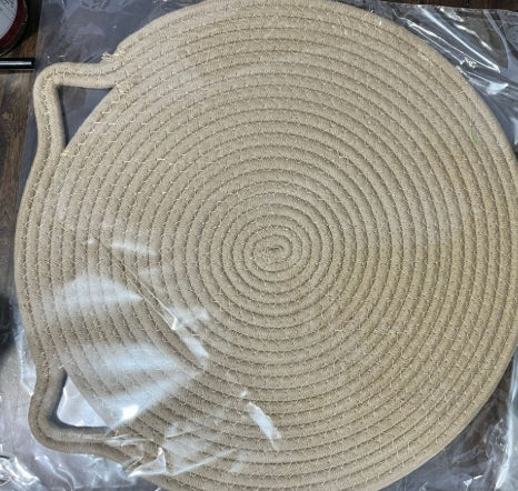 🎉Best Gifts for Bags 🎉 Cotton Rope Cat Scratching Mat with Ball Toy