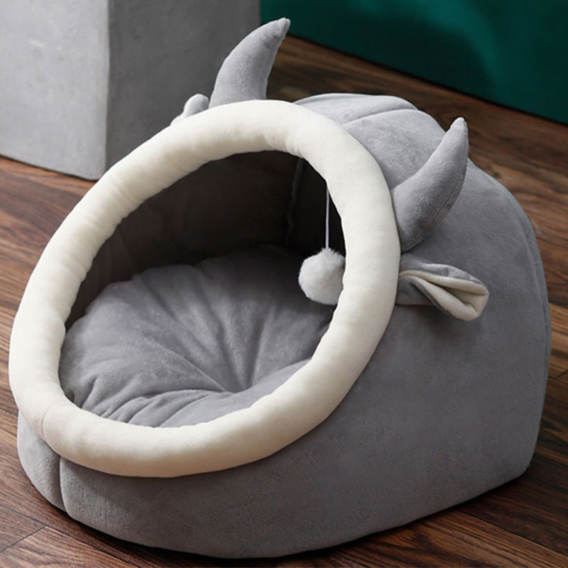 BUKSN Animal Shape Cat Bed