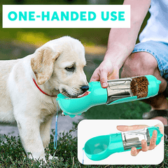 4 in 1 Portable Dog Water Bottle