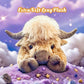 Christmas Sale🐂🎁Cute Cartoon Highland Cow Cuddly Toy🏆High-quality Official Store