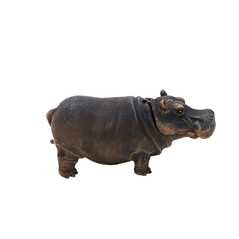 🦛Fish Tank Hippo Bubble Decoration