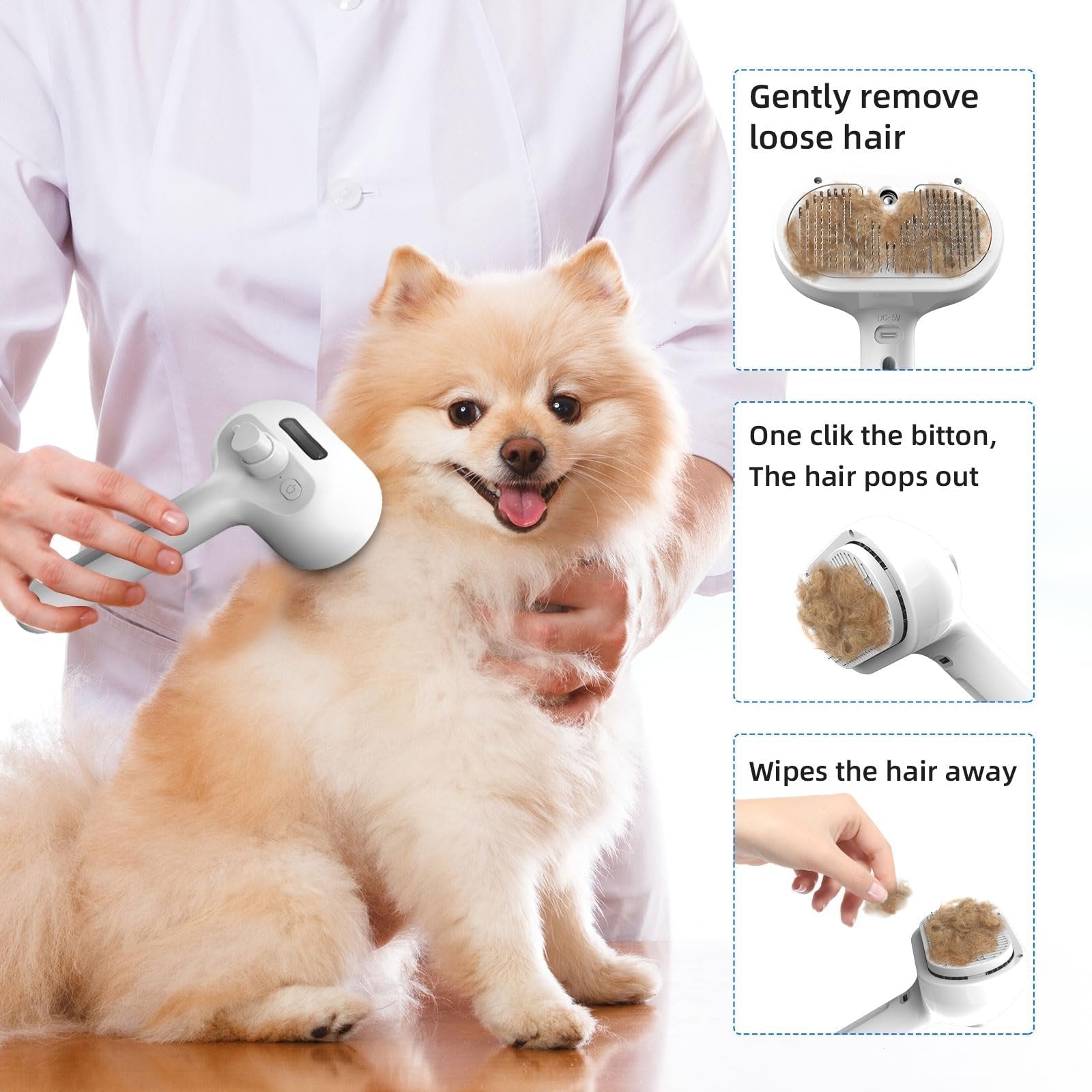 🐱2025 Hot Sale 50% Off🐶Pet Spray Hair Removal Com