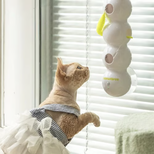 New💥2025 Hot Sale!🐛Interactive Electric Caterpillar Cat Toy