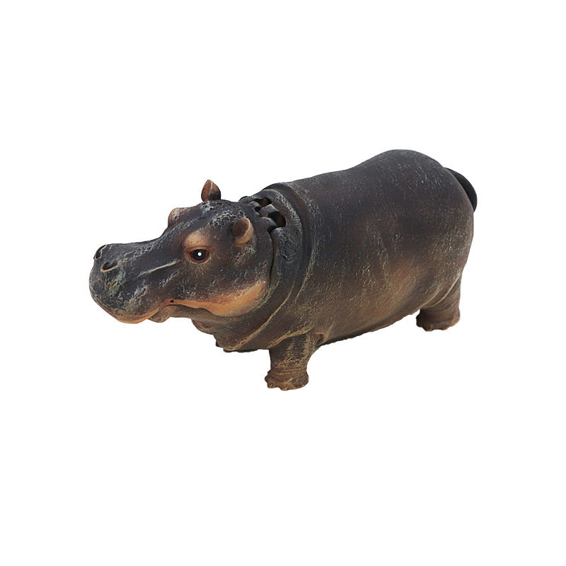 🦛Fish Tank Hippo Bubble Decoration
