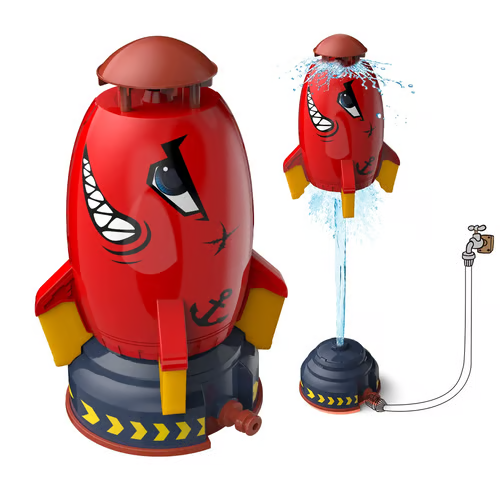 🎁2025 Hottest Rocket Sprinkler – Ultimate Summer Water Toy for Kids!
