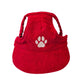 Fashionable Corduroy Dog Hat