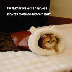 Large Cat Sleeping Bag – 360° Wrap Soft Plush Cat Bed