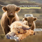 Christmas Sale🐂🎁Cute Cartoon Highland Cow Cuddly Toy