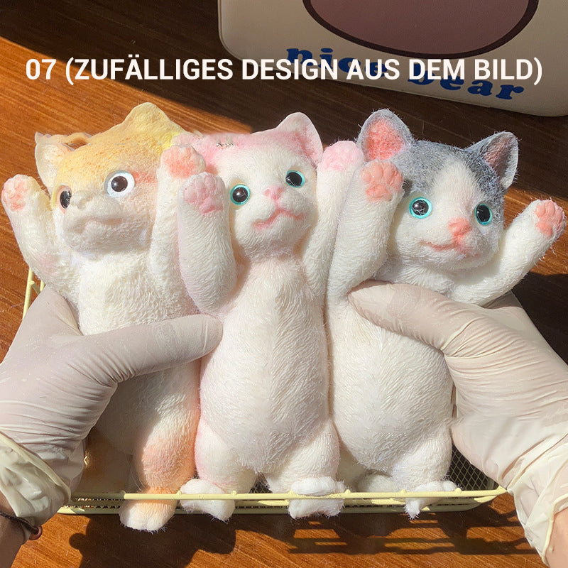 🎁Easter Promotion😻Cute and soft cat-shaped toy💕(relieves stress)
