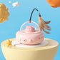 Smart Interactive Cat Teaser Toy with Feather & Light