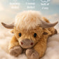 Christmas Sale🐂🎁Cute Cartoon Highland Cow Cuddly Toy🏆High-quality Official Store