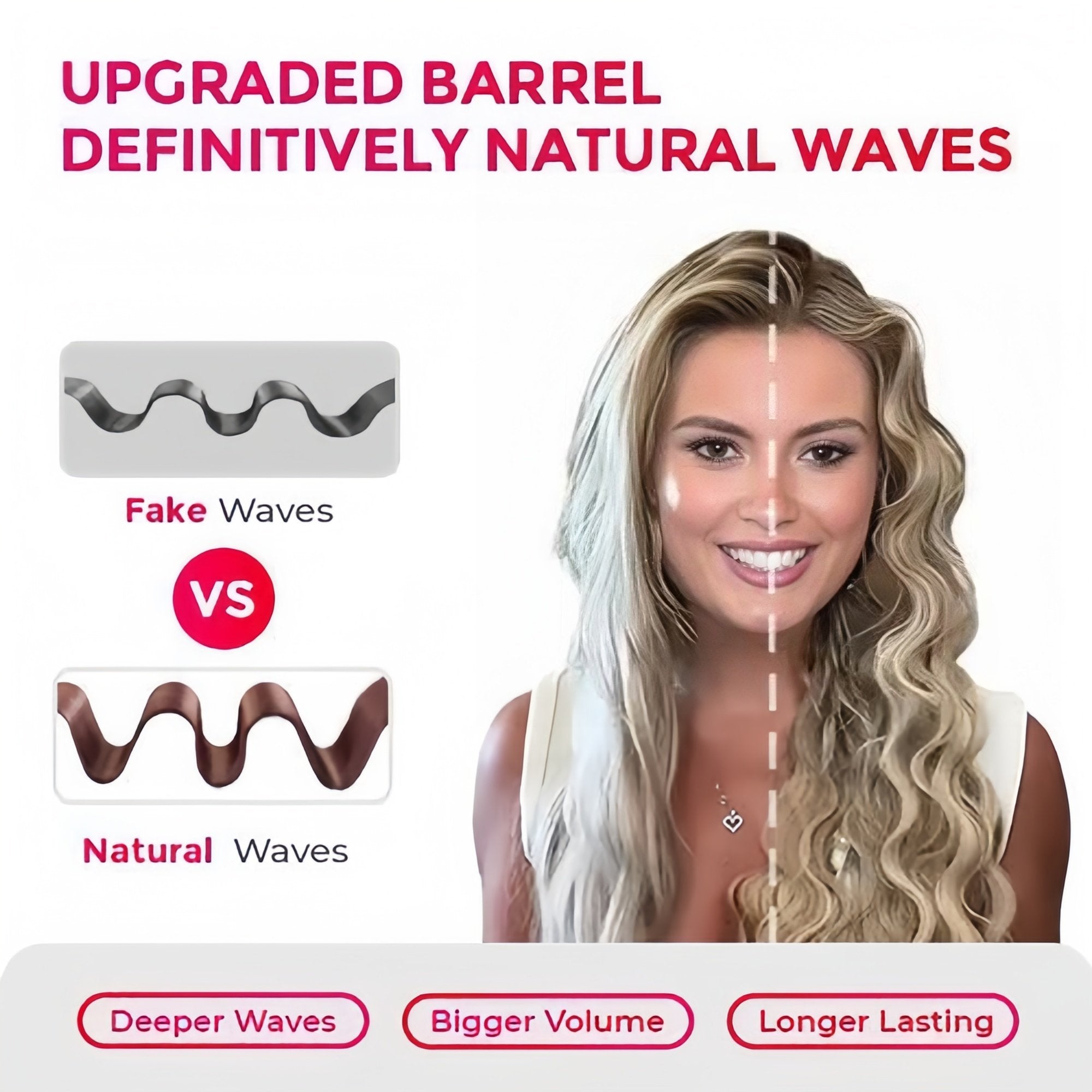 ✨Last Day Special Price £14.98!!💥Hair Styling Tool with Negative Ionic Technology💇‍♀️