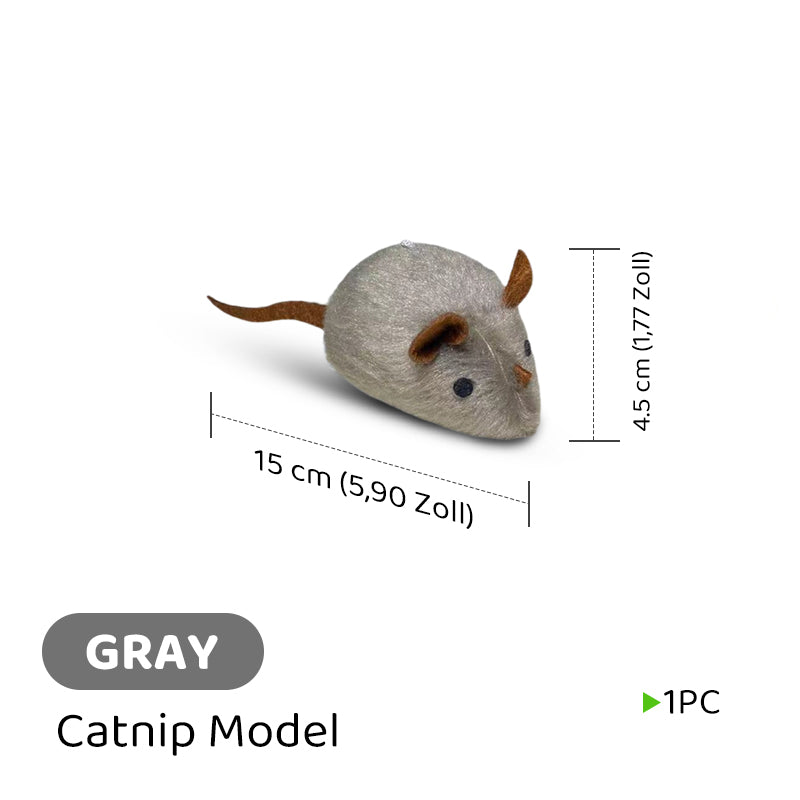 🐈Hot Sale 50% OFF💥Interactive Automatic Moving Mouse Toys with Squeaky Sound