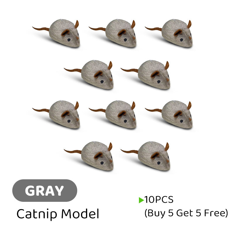 🐈Hot Sale 50% OFF💥Interactive Automatic Moving Mouse Toys with Squeaky Sound