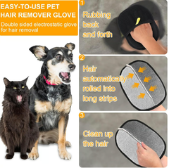 ⏳2025 New-Save 50%✨️Pet hair remover Electrostatic gloves