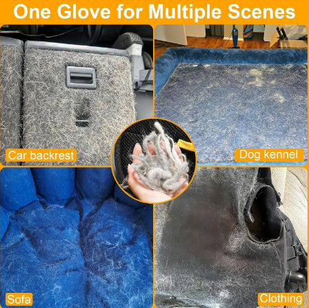 ⏳2025 New-Save 50%✨️Pet hair remover Electrostatic gloves