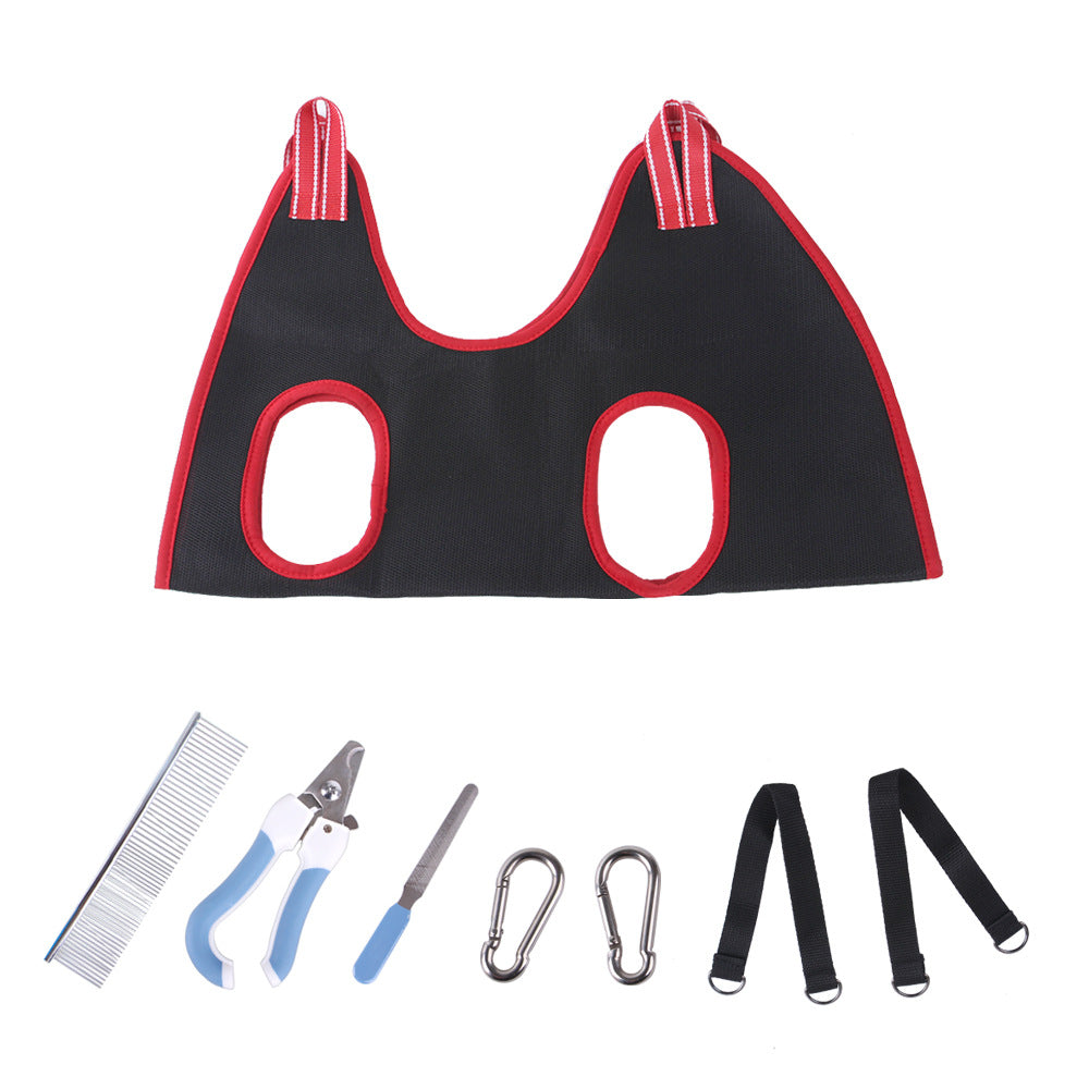 🐕Pet Grooming Hammock 🐱（Free beauty tool package）🐕