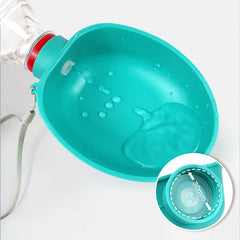 Pet Outdoor Water Feeder Attach to Water Bottle