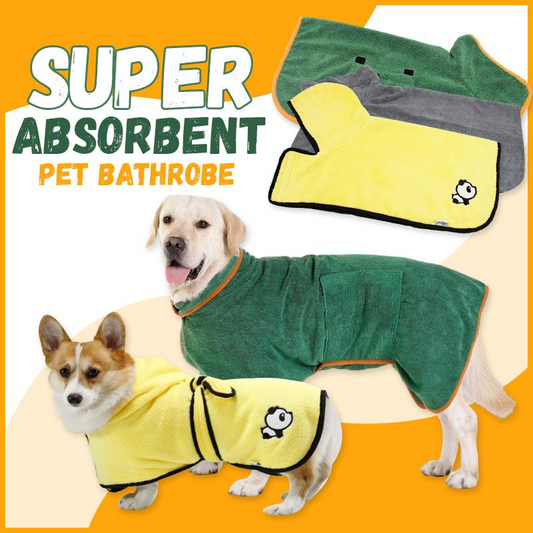New Year Sale 49% OFF-Super absorbent pet bathrobe
