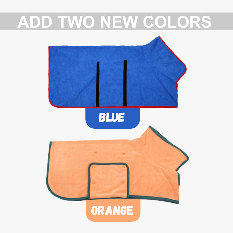 Hot Sale 49% OFF-Super absorbent pet bathrobe