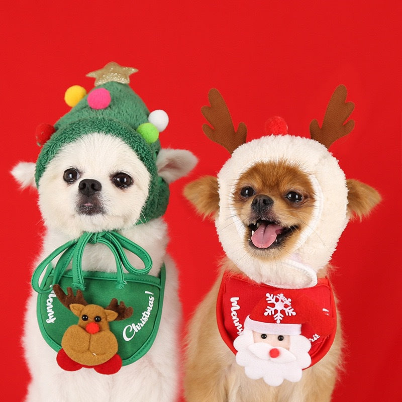 🎅🐶🎄 Deck Your Pup with Christmas Dog Hats（multi-pack）🎄🐶🎅