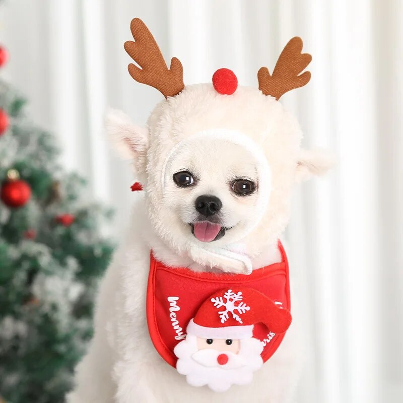 🎅🐶🎄 Deck Your Pup with Christmas Dog Hats（multi-pack）🎄🐶🎅