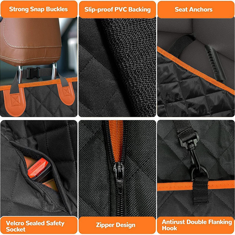 Waterproof Car Back Seat Cover for Dog