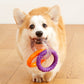 Interactive Dog Chew Rings Toy