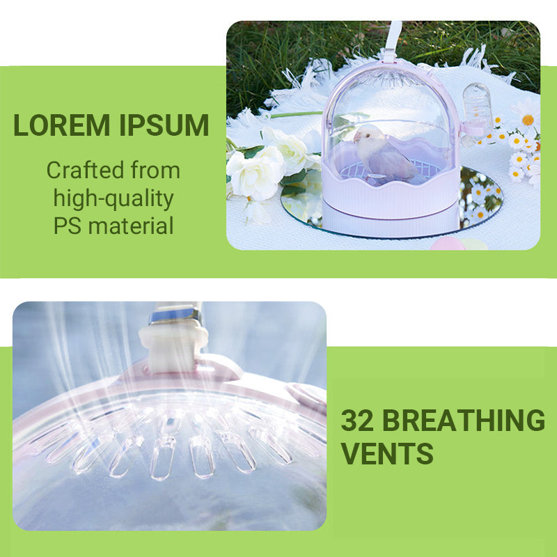 🐦Carryable Large Space Birdcage