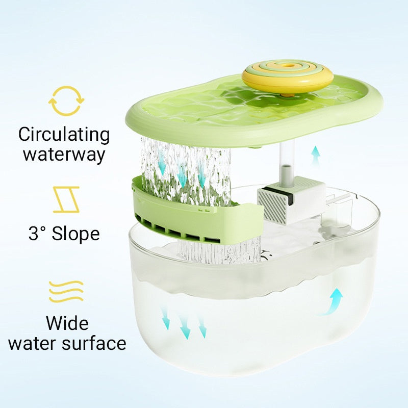 Wireless Cat Water Fountain with Filter