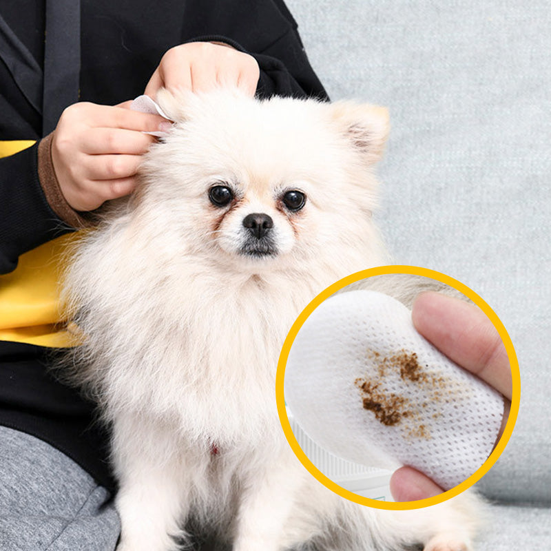 [Gift For Your Pets] Dog Eye Wipes Tear Stain Remover