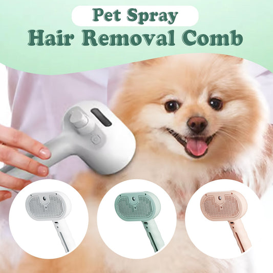 🐕Pet Spray Hair Removal Comb