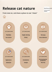 🐾Wall Mounted Cat Scratcher💕