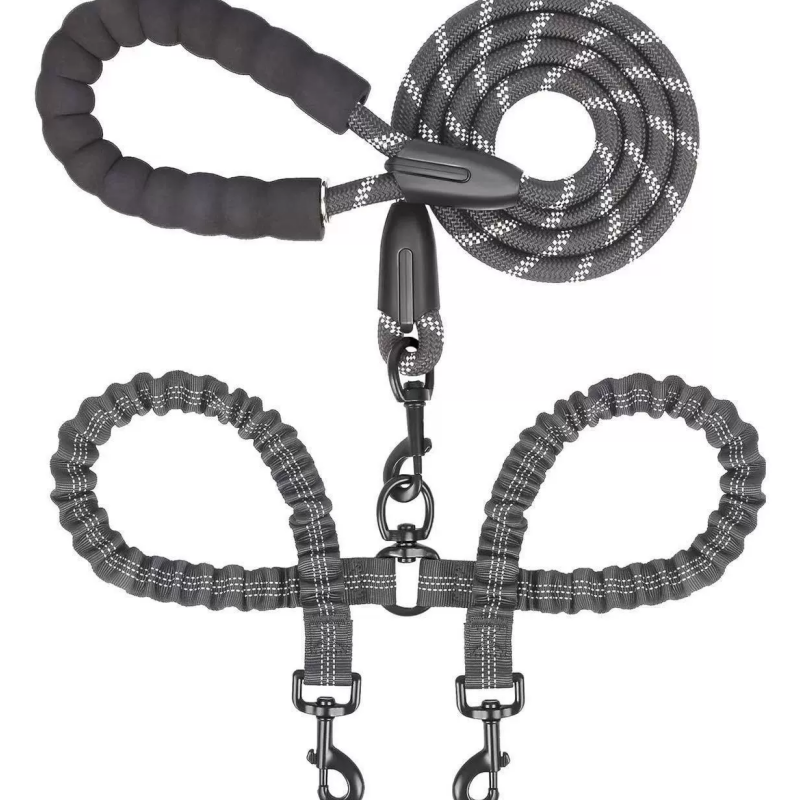 ✨HOT SALE 50%OFF✨Adjustable No Tangle Dual Dog Leash🐾🐶