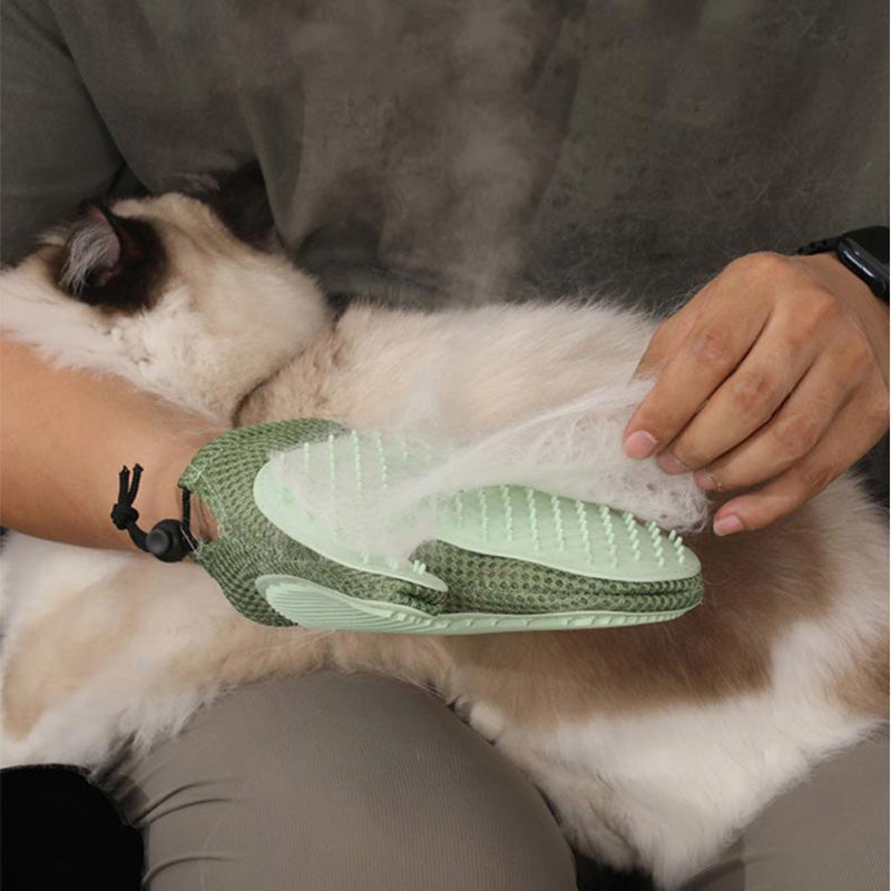 💝Hot Sale 50% OFF💝Cat Dog Grooming gloves with built-in spray🐾🧤