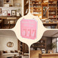 Hanging Bookshelf Decor with Calendar Function