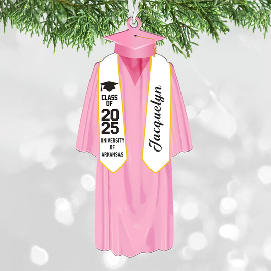 Memorable Academic Regalia Graduation Ornament