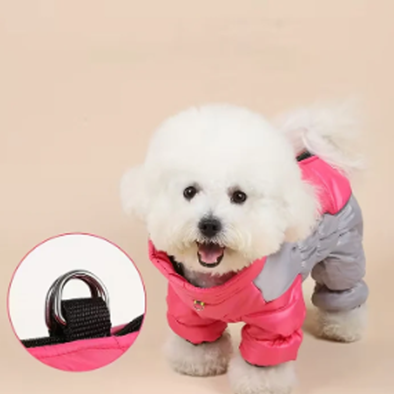 Reflective Waterproof Thickened Warm Dog Coat for Small Dogs