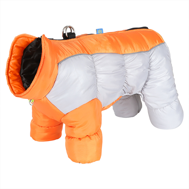 Reflective Waterproof Thickened Warm Dog Coat for Small Dogs