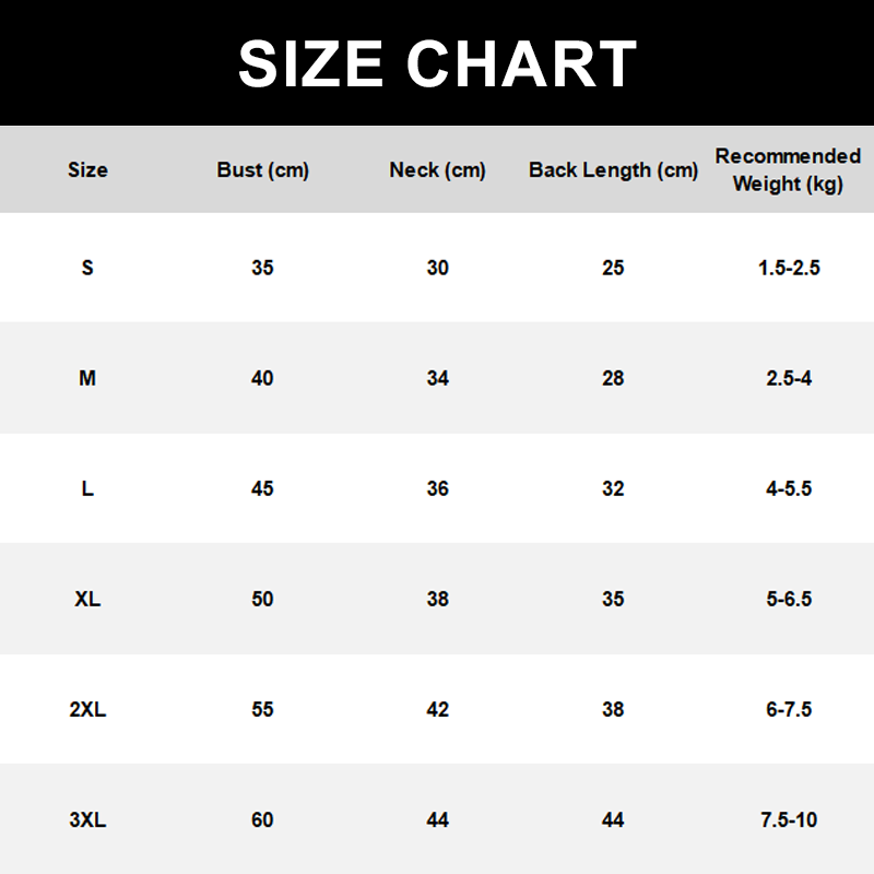 Reflective Waterproof Thickened Warm Dog Coat for Small Dogs