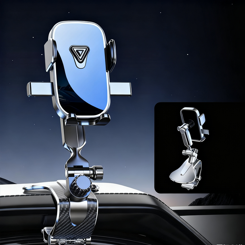 360° Rotating Dashboard Clip Car Phone Holder